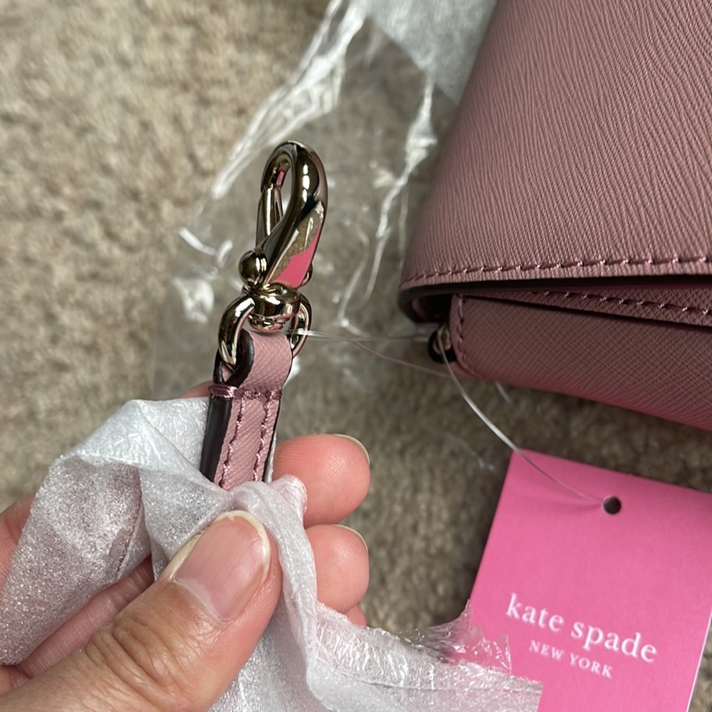 Kate Spade Laurel Way Greer Crossbody - Dusty Peony - Picture 6 of 12